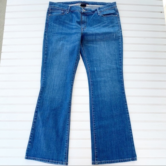 Levi's Denim - Levi's 547 Platinum Flare Jeans Size 16